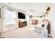 Spacious bonus room with a cozy seating area and bar at 2009 Elvington Rd, Johns Island, SC 29455