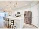 Modern kitchen boasts stainless steel appliances and white shaker cabinets at 2009 Elvington Rd, Johns Island, SC 29455