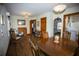 Bright dining room, hardwood floors, and access to kitchen at 434 Riverland Dr, Charleston,  29412