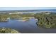 High-angle view of peaceful waterfront and marshlands at 4415 Lord Proprietors Rd, Hollywood,  29449