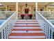 Front steps leading to the entrance of a charming home at 4415 Lord Proprietors Rd, Hollywood, SC 29449