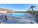 Clean and spacious community pool with plenty of lounge chairs at 488 Sanctuary Park Dr, Summerville, SC 29486