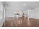Open concept kitchen with island, granite countertops, and stainless steel appliances at 488 Sanctuary Park Dr, Summerville, SC 29486