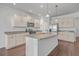 Island kitchen with granite countertops and stainless steel appliances at 488 Sanctuary Park Dr, Summerville, SC 29486
