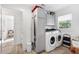 Laundry room with washer, dryer, and extra storage at 825 Harbor View Rd, Charleston,  29412