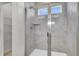 Walk-in shower with glass enclosure and modern fixtures at 105 Archdale St, Summerville, SC 29486