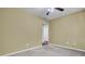 Simple bedroom with ceiling fan and neutral decor at 105 Peacock Pl, Summerville, SC 29485