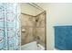 Bathroom with a shower/tub combo and tile surround at 1068 Blockade Runner Pkwy, Summerville, SC 29485