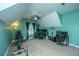 Bright bonus room with home office and fitness area at 1068 Blockade Runner Pkwy, Summerville, SC 29485