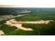 Aerial view of a new residential development with homes under construction and surrounding green space at 116 Lilac Grove Way, Summerville, SC 29486