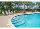 Inviting community pool with plenty of lounge chairs at 1623 Cultivation Lane St # 446, Mount Pleasant, SC 29466