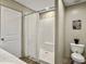 Bathroom with shower stall and toilet at 1628 Hwy 6, Moncks Corner, SC 29461