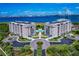 Luxury condos with water views and bridge in background at 221 S Plaza Ct # 107, Mount Pleasant, SC 29464
