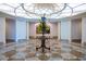 Grand lobby with marble floors, high ceilings, and tasteful decor at 221 S Plaza Ct # 107, Mount Pleasant, SC 29464