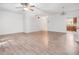 Open living area showcasing hardwood floors and neutral walls at 4538 Great Oak Dr # 4D, North Charleston, SC 29418