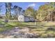Cute house with a fenced yard and wooded lot at 1243 Pineville Cir, Pineville, SC 29468