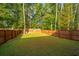 Spacious fenced backyard with lush grass perfect for outdoor fun at 268 Spencer Cir, Summerville, SC 29485