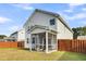House with fenced backyard and screened porch, offering peaceful views at 223 Laurel Crest Way, Summerville, SC 29486