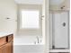 Bathroom with a bathtub, shower, and single vanity at 223 Laurel Crest Way, Summerville, SC 29486