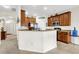 Kitchen with granite countertops and wood cabinets at 223 Laurel Crest Way, Summerville, SC 29486