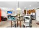 Kitchen with breakfast nook and view into living room at 223 Laurel Crest Way, Summerville, SC 29486