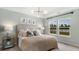 Spacious bedroom with water views and soft color palette at 572 Richfield Way Way, Summerville, SC 29486