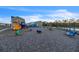 Playground with colorful equipment and a bench at 823 Recess Point Dr, Moncks Corner, SC 29461