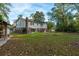 Large backyard with partial view of house at 109 Beacon Ave, Moncks Corner, SC 29461