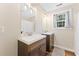 Bathroom with double vanity and window at 109 Beacon Ave, Moncks Corner, SC 29461