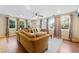 Bright living room with large windows and comfortable seating at 109 Beacon Ave, Moncks Corner, SC 29461