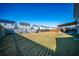 Large backyard with a wooden fence at 117 Guinness Ln, Moncks Corner, SC 29461