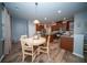 Bright dining area with a round table and four chairs at 117 Guinness Ln, Moncks Corner, SC 29461