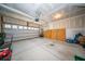 Unfinished garage with overhead door and ample space at 117 Guinness Ln, Moncks Corner, SC 29461