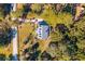 Aerial view of property showing home and surrounding landscape at 1592 Boston Grill Road, Mount Pleasant, SC 29466