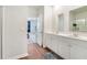 Double vanity bathroom with a walk-in shower and an additional room at 314 Black Birch Dr, Summerville, SC 29486