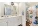 Bathroom with double vanity and shower/tub combo at 314 Black Birch Dr, Summerville, SC 29486