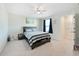 Bedroom with double bed and walk-in closet at 314 Black Birch Dr, Summerville, SC 29486