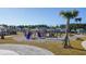 Modern playground with climbing wall and play structures at 314 Black Birch Dr, Summerville, SC 29486