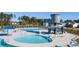Community pool with water slide and lap lanes at 314 Black Birch Dr, Summerville, SC 29486