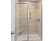 Large walk-in shower with beige tile and built-in seating at 485 Queenview Ln, Charleston, SC 29414