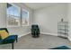Relaxing bedroom with a massage chair and large windows at 7833 Montview Rd, North Charleston, SC 29418