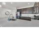 Well-equipped kitchen featuring dark cabinetry and stainless steel appliances at 7833 Montview Rd, North Charleston, SC 29418