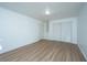 Bedroom with hardwood floors, closet, and built-in shelving at 110 Edgebrook Dr # 28, Summerville, SC 29486