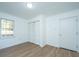 Bedroom with hardwood floors, closet and window at 110 Edgebrook Dr # 28, Summerville, SC 29486