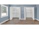 Large walk-in closets with custom shelving at 118 Carter, Walterboro, SC 29488