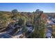 Aerial view of a house situated in a wooded neighborhood at 212 Windsor Mill Rd, Goose Creek, SC 29445