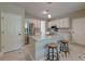 Modern kitchen with stainless steel appliances, granite countertops, and an island at 2778 Seastrand Ln, Mount Pleasant, SC 29466