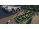 Luxury car storage facility with a display area and lush landscaping at 3100 Fickling Hill Rd # 8, Johns Island, SC 29455