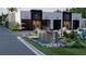 Modern building exterior with landscaping and water feature at 3100 Fickling Hill Rd # 8, Johns Island, SC 29455
