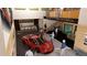 Luxury garage with bar, cars and a second floor at 3100 Fickling Hill Rd # 8, Johns Island, SC 29455